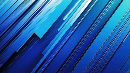 Abstract blue Light Speed Background,Generative Ai illustration