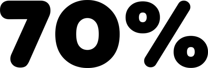 35 Percentage Discount Offer Number Typography Style A1242