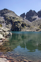 Obraz premium Rila Mountain around The Scary lake, Bulgaria