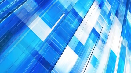 Abstract blue Light Speed Background,Generative Ai illustration