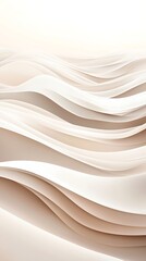 Obraz premium soft waves neutral tones light effects abstract background