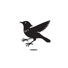 silhouette of a dove