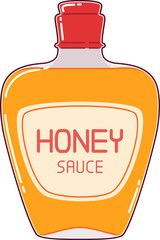 Honey Sauce Bottle