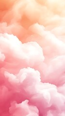 Fototapeta premium soft coral and beige gradient background