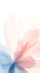 soft white pink floral abstract background
