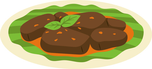 Rendang Sapi Makanan Khas Indonesia