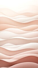 soft pink and ivory waves with a gentle dreamy effect