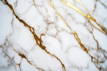 Elegant White Marble with Gold Veins for Luxurious Designs