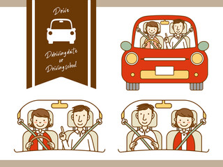 冬のカップル_運転_01-02