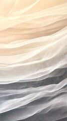 Obraz premium soft silver and beige gradient with gentle glow