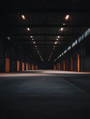 Large empty warehouse