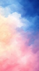 soft pastel mist with blended colors