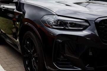 modern car headlight