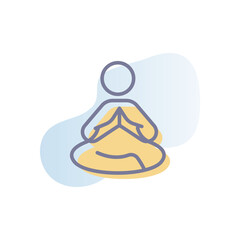 Buddhist Vector icon