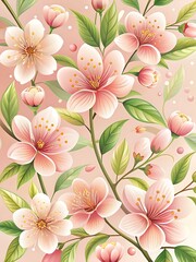 Pink flower with a green stem