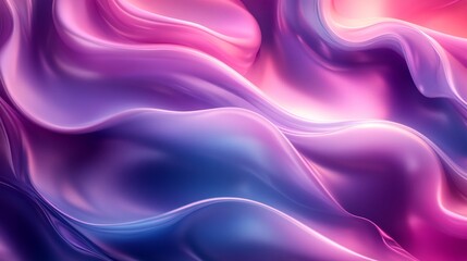 Obraz premium A purple and blue wave with a pinkish hue