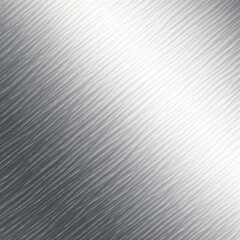 Fototapeta premium Abstract background of shiny silver metal with brushed finish, modern, shiny