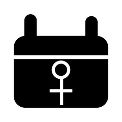 woman calendar day vector