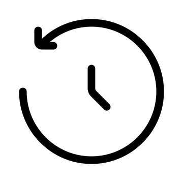 return hour line style, perfect for user interface projects