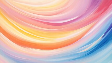 Obraz premium pastel swirl soft delicate abstract background