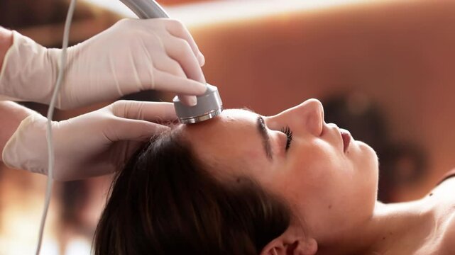 Hypersonic Cosmetology Facial Treatment