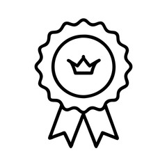 
Award Badge Quality Premium Vector Icon 