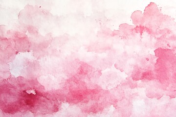 Fototapeta premium taupe dusty pink watercolor soft faded background