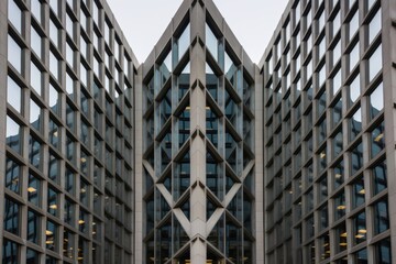 Fototapeta premium modern abstract city glass architecture