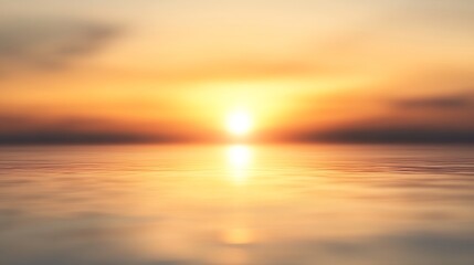 Obraz premium golden sunrise soft glow faded background