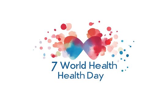 Fresh and Creative World Health Day Logo Design for April 7 with Wellness Focus