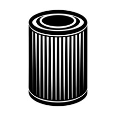 Filter Cartridge  Icon Vector Illustration
