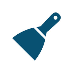 Putty Knife Vector Icon 
