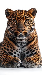 Obraz premium Majestic Leopard Portrait
