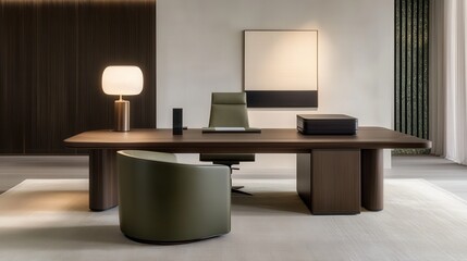 Modern Executive Office Desk
