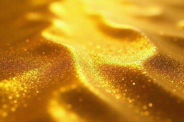 Luminous golden foil abstract design for glamorous backgrounds and creative projects, glamour, luxury