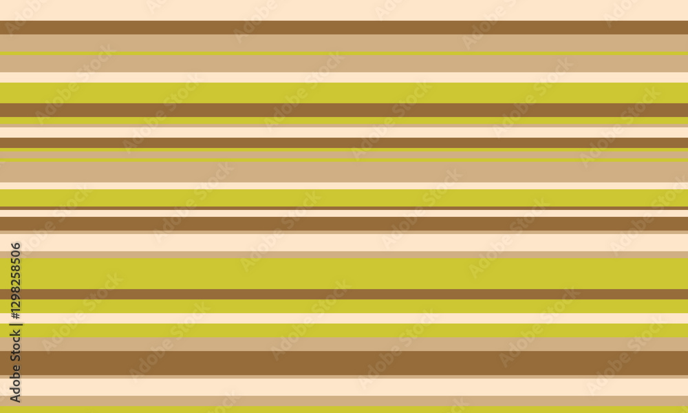 Aufkleber geometric stripes seamless vector pattern with horizontal lines in varied colours, creating an abstr