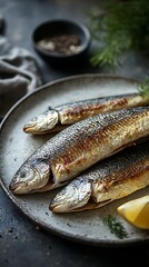 Roasted Fish Platter with Lemon