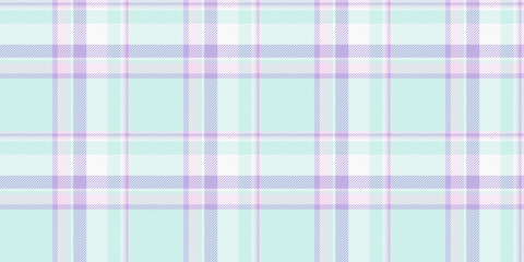 Delicate pastel plaid pattern in mint green, lavender, and white.  Perfect for backgrounds, textile designs, and crafting projects.  Evokes feelings of serenity and femininity.