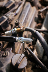 Spark plugs for gasoline engines are new and efficient, resulting in complete combustion in the engine, no soot and dirt Changing spark plugs can maintain and extend the life of the engine