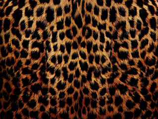 Realistic Leopard Fur Texture