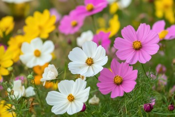 Obraz premium Anza Borrego Wildflowers: Vibrant Desert Flora in California Spring
