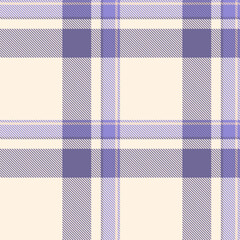 Elegant pastel purple and cream plaid pattern. Perfect for textile design, website backgrounds, or scrapbooking.  Subtle yet stylish, this seamless texture evokes a feeling of calm and sophistication.