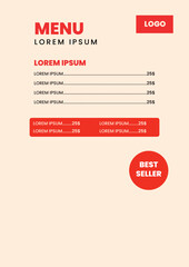Obraz premium Food Design Template For Instagram