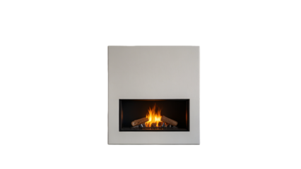 fireplace on a transparent background