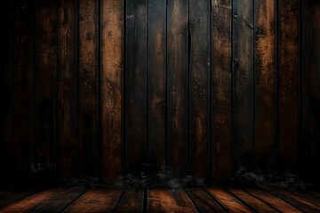 Dark Wood Background Illustration