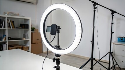 Ring Light Studio Setup