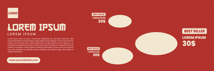 Food Design Template For Banner