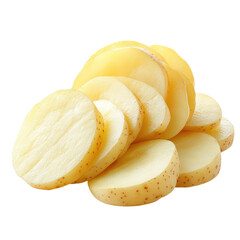 Fruit of the potato family, oval in shape with rounded ends and slightly slanted edges.