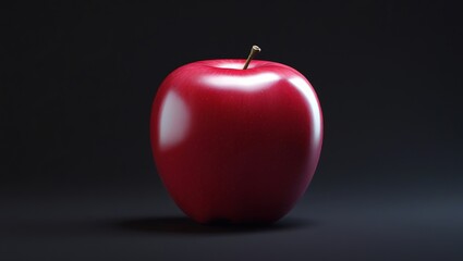 Obraz premium A highresolution photorealistic image of a Apple fruit