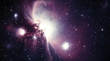 Nebula Formation in Deep Space